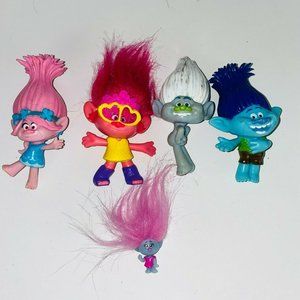 Trollz DollS Movie Character Figures Kids Toys Pretend Play 5